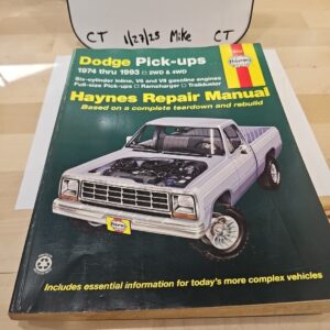 Dodge Pick-up Trucks 1974-1993 2WD & 4WD Haynes Automotive Repair Manual #30040