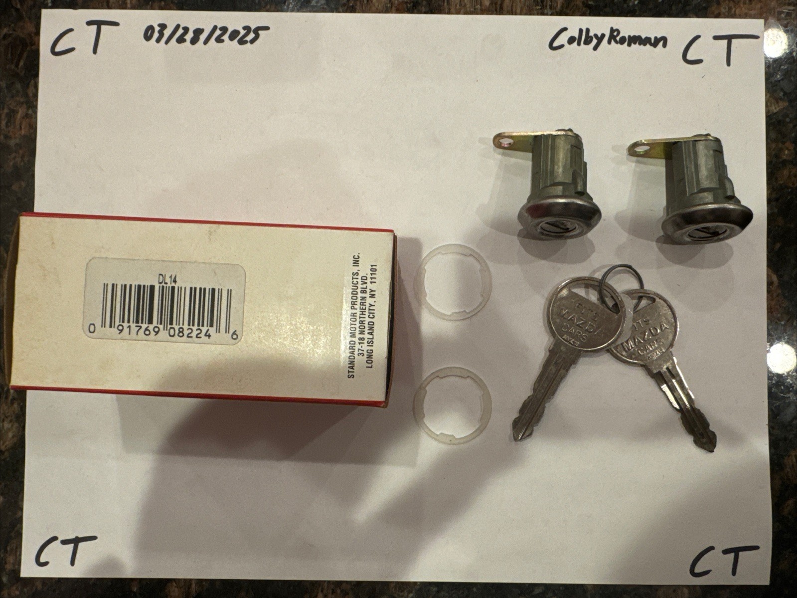 Door Lock Kit Standard DL-14 - Image 3