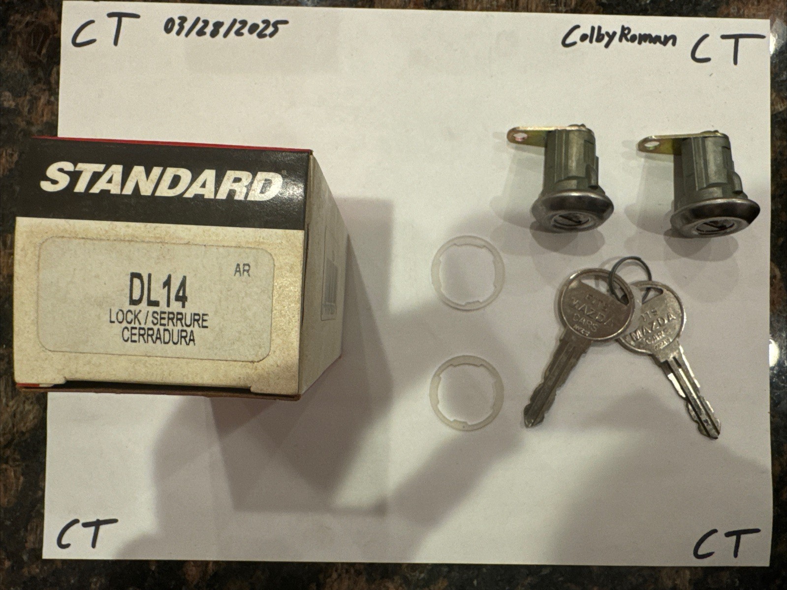 Door Lock Kit Standard DL-14