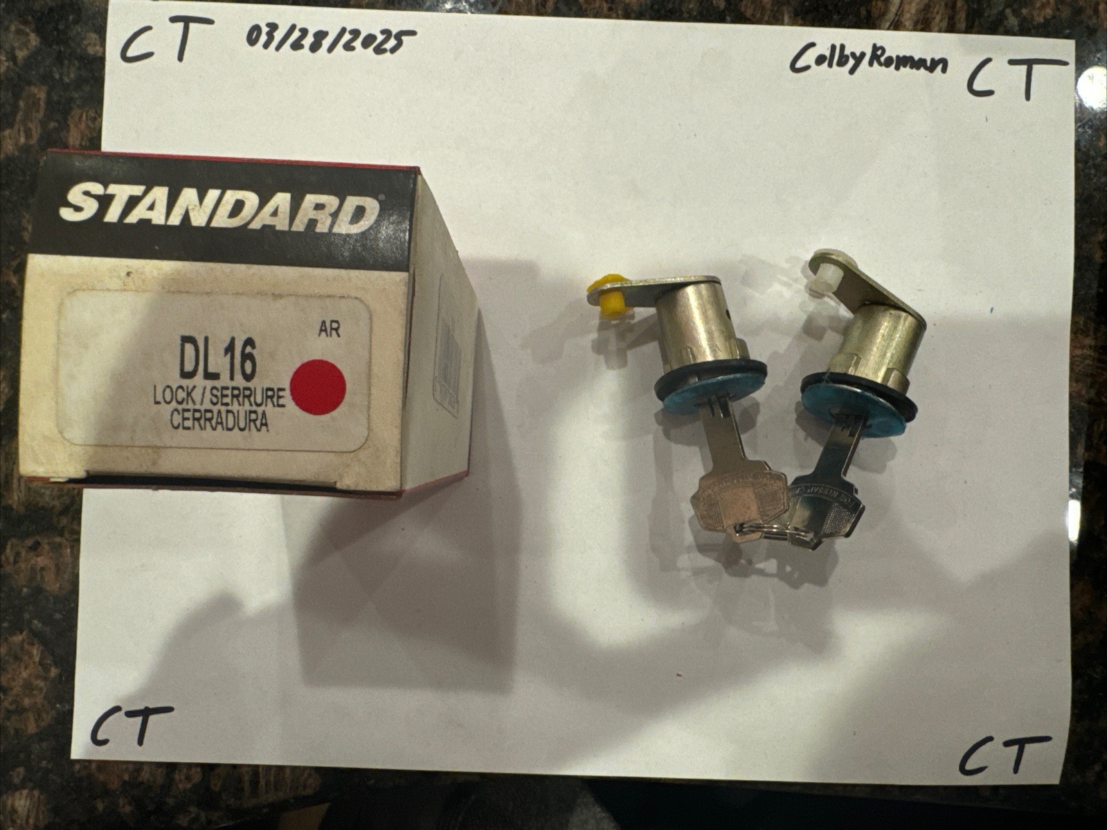 Door Lock Kit Standard DL-16