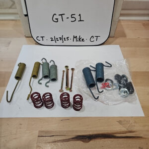 Drum Brake Hardware Kit Rear Centric # 118.61026 Replaces HW7279, Wagner F98972