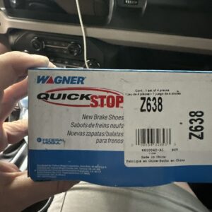 Drum Brake Shoe Wagner Z638