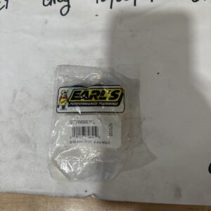 Earls Plumbing 977666ERL Aluminum AN Fuel System Banjo  Size: -6AN Male to 9/16