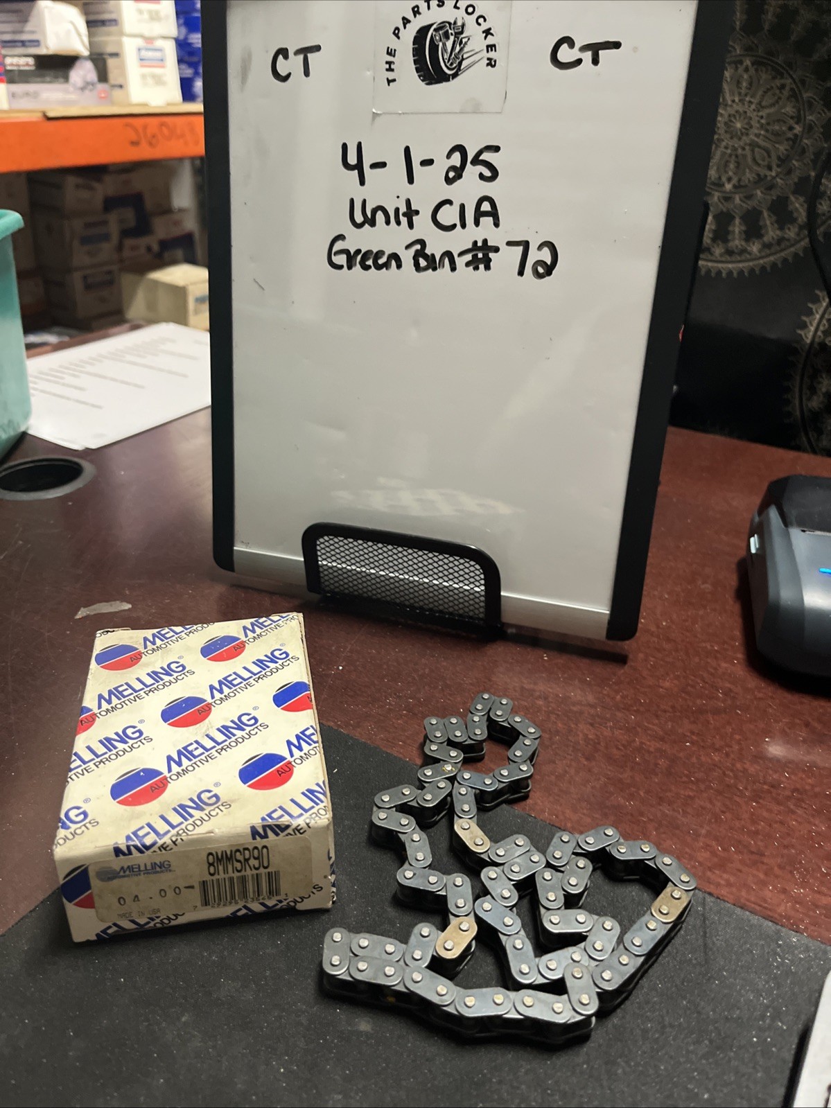 Engine Balance Shaft Chain-Stock Melling 8MMSR90