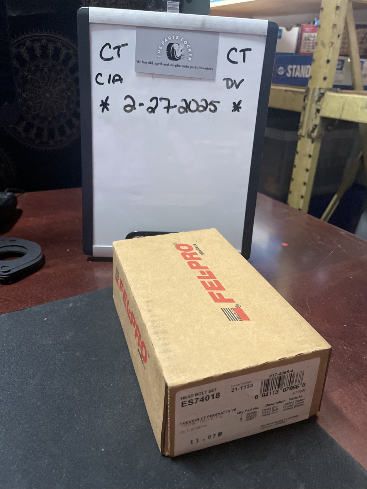 Engine Cylinder Head Bolt Set Fel-Pro ES 74018