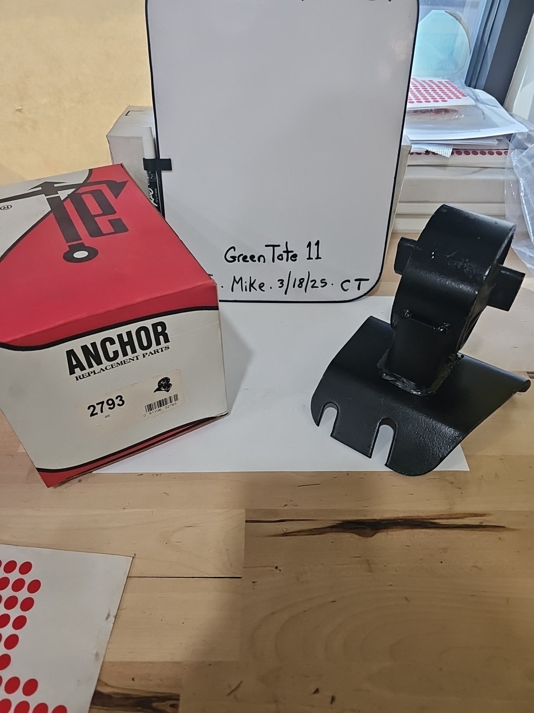 Engine Mount Anchor 2793 fits 93-98 Jeep Grand Cherokee 4.0L-L6