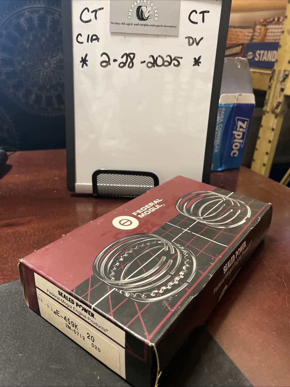 Engine Piston Ring Set Sealed Power E-459K 20