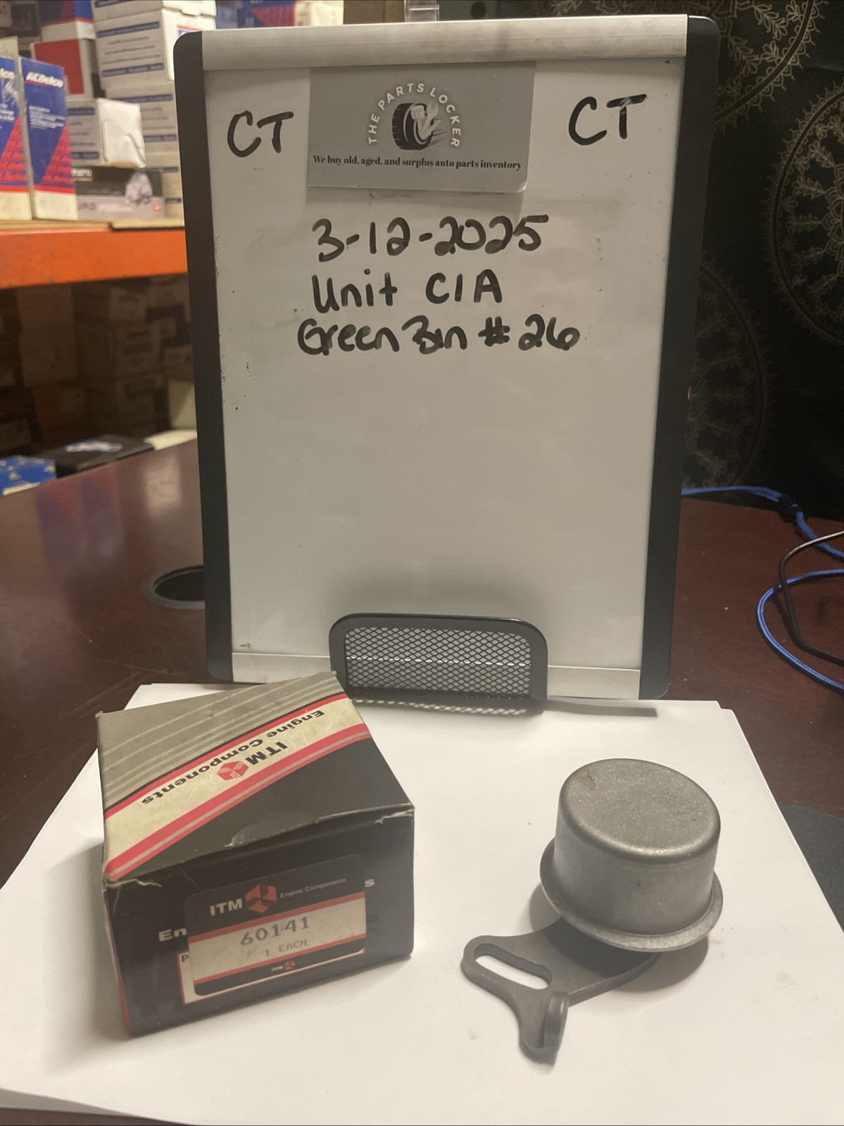 Engine Timing Belt Tensioner ITM 60141