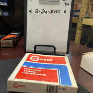 Engine Timing Camshaft Sprocket Cloyes Gear & Product S542