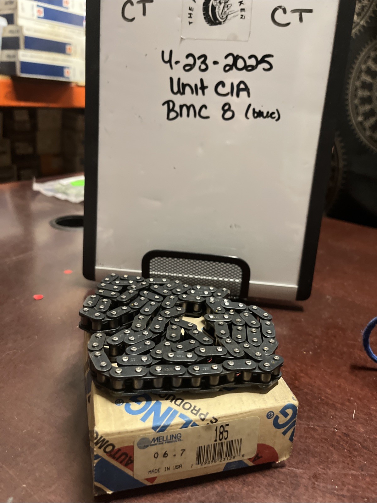 Engine Timing Chain-Stock Melling 185