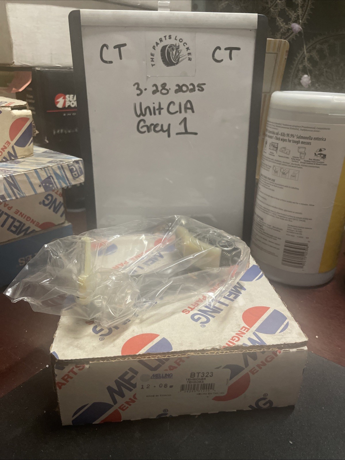 Engine Timing Chain Tensioner-Stock Melling BT323