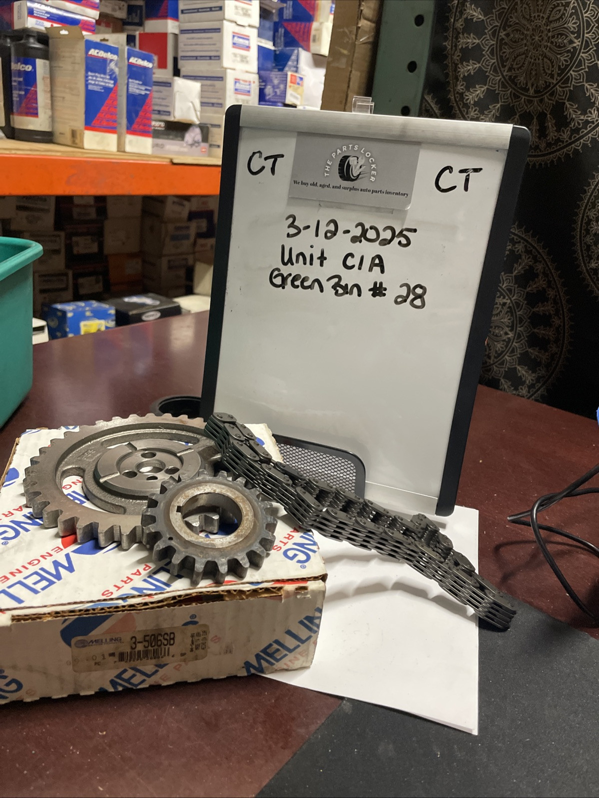 Engine Timing Set-Stock Melling 3-506SB