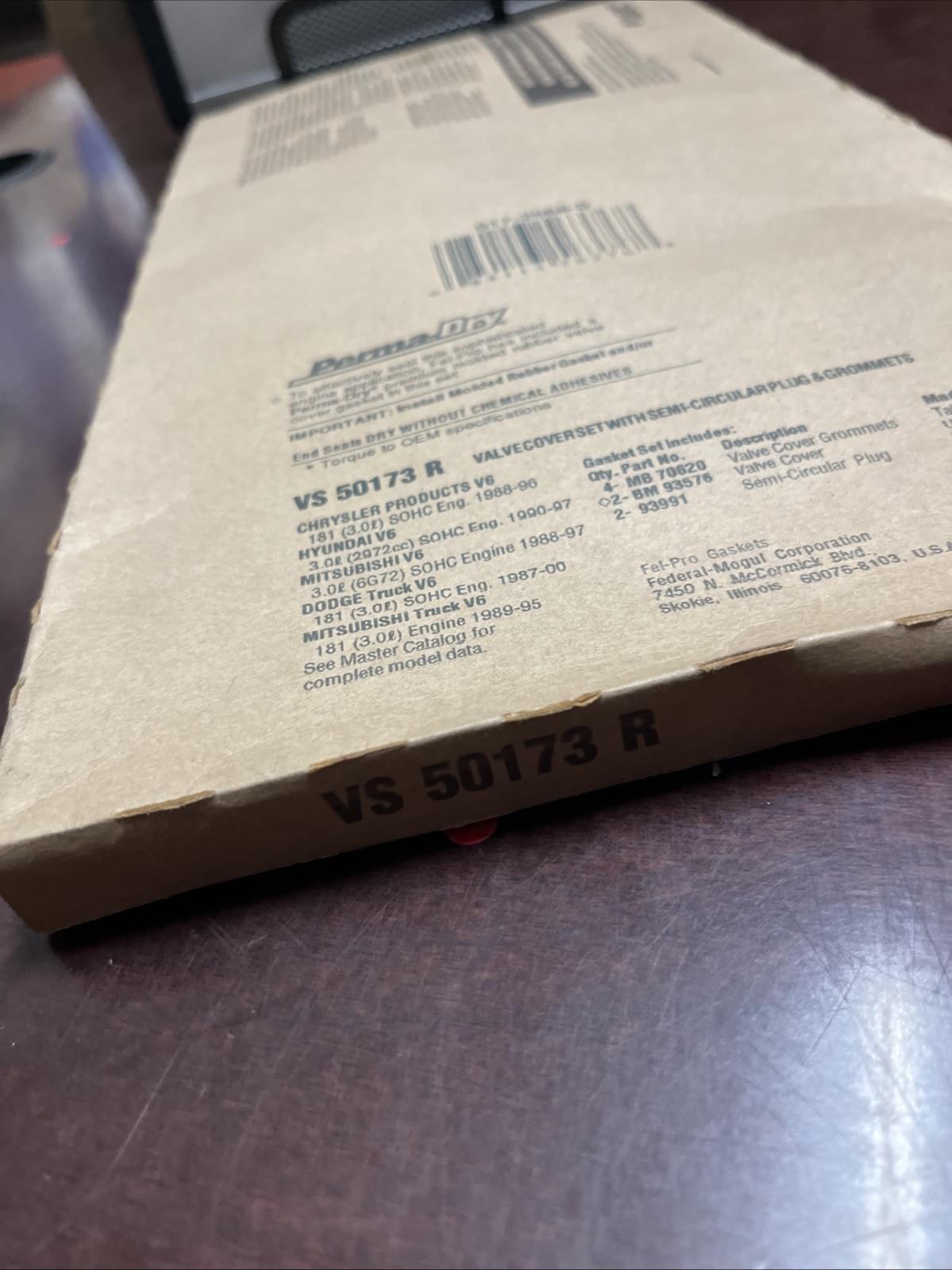 Engine Valve Cover Gasket Set Fel-Pro VS 50173 R - Image 3