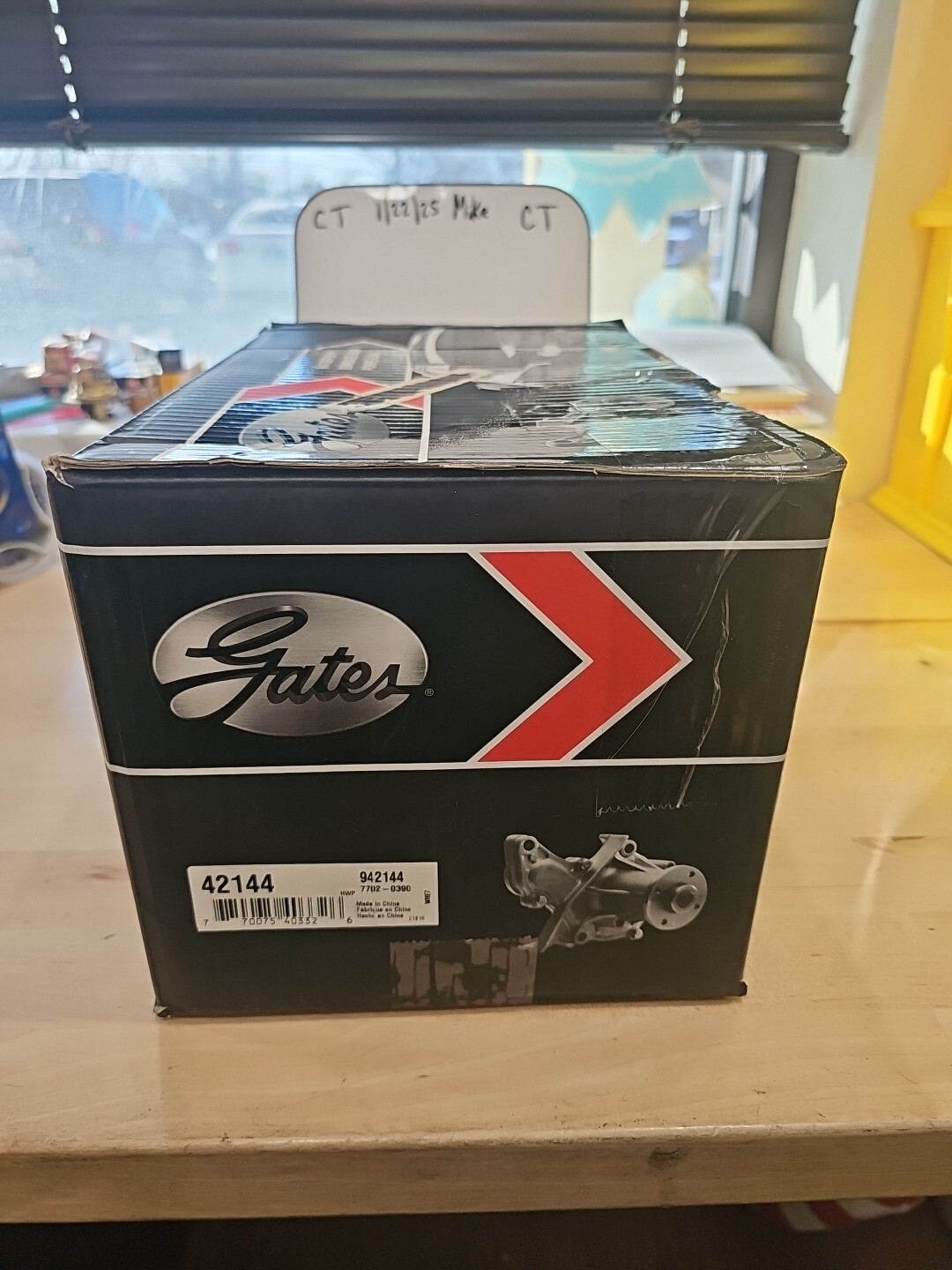 Engine Water Pump-Water Pump Gates 42144