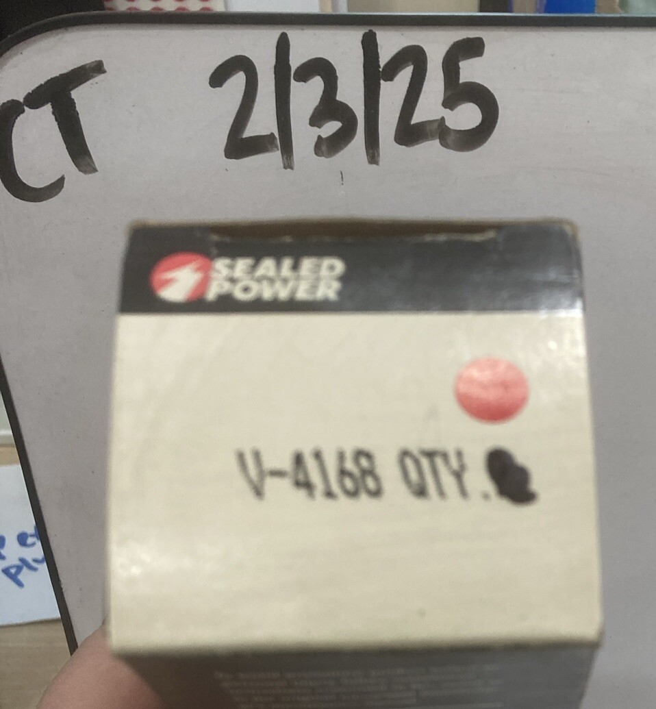 Exhaust Valve Sealed Power V4168 Sold Individual, May Not Have Box. - Image 3