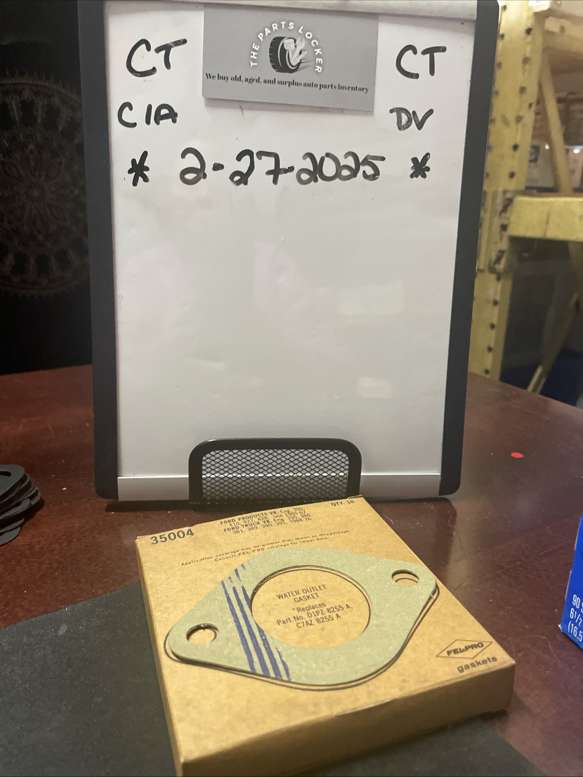 FEL-PRO 35004 Water Neck Outlet Gasket BBF FE (1 Per Purchase)