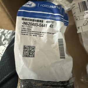 FORD  #N620485-S441  LOT OF 4 SHACKLE NUTS (2017-2022 FORD)  Q130