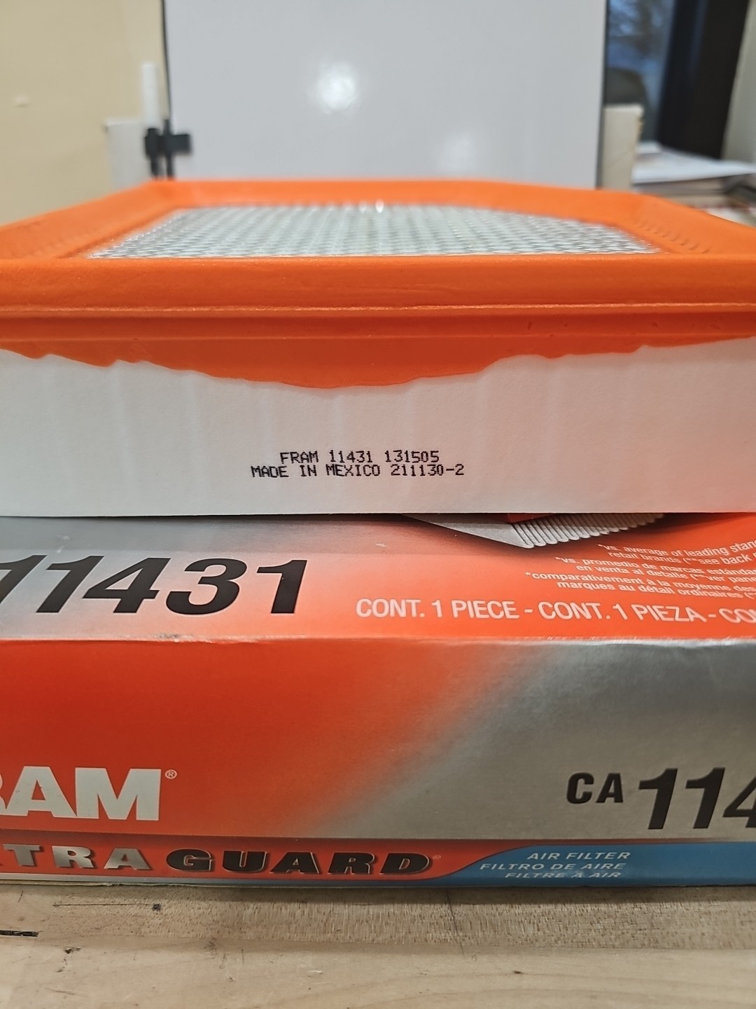 FRAM Extra Guard Flexible Panel Air Filter CA11431 - Image 3