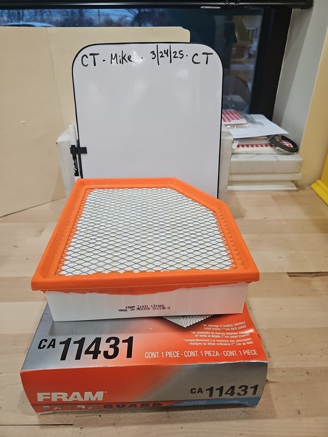 FRAM Extra Guard Flexible Panel Air Filter CA11431 - Image 4