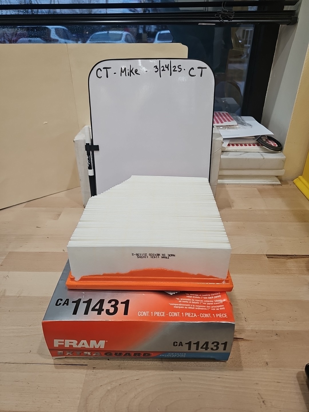 FRAM Extra Guard Flexible Panel Air Filter CA11431 - Image 5