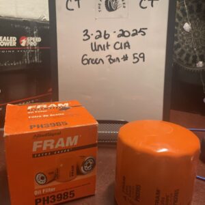 FRAM Extra Guard PH3985, 8k Mile Change Interval Spin-On Oil Filter