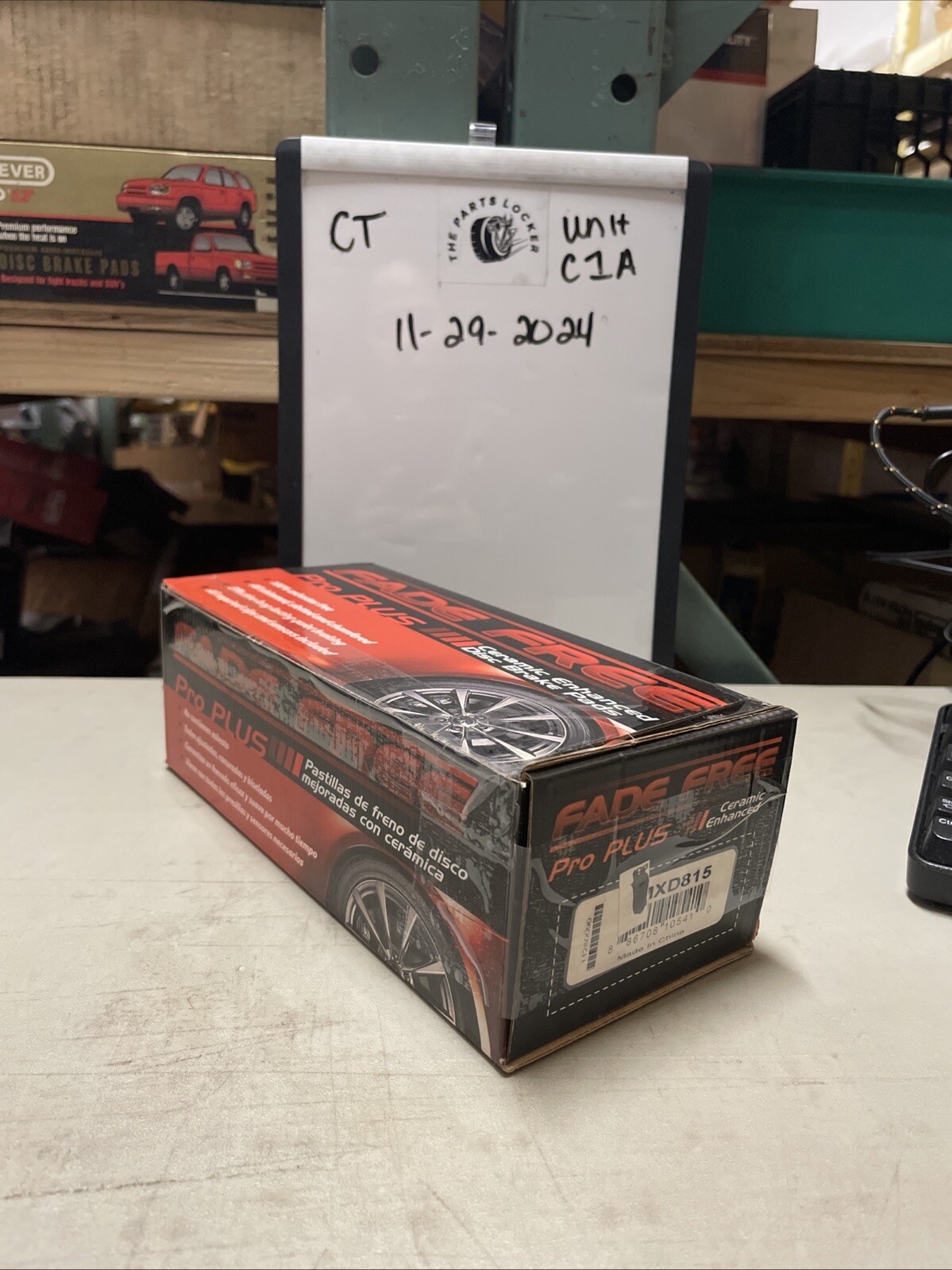 FadeFree Ceramic Disc Brake Pad Set SMXD815🔥🔥