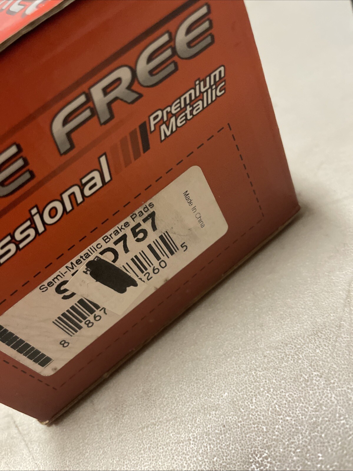 FadeFree Metallic Disc Brake Pad Set SMD757 - Image 4