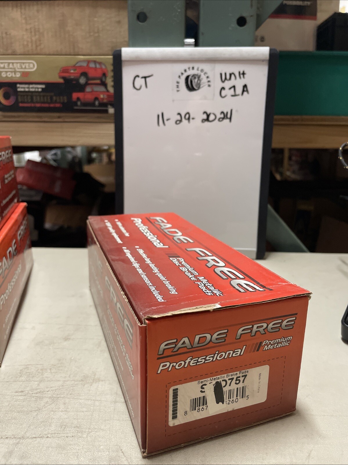 FadeFree Metallic Disc Brake Pad Set SMD757