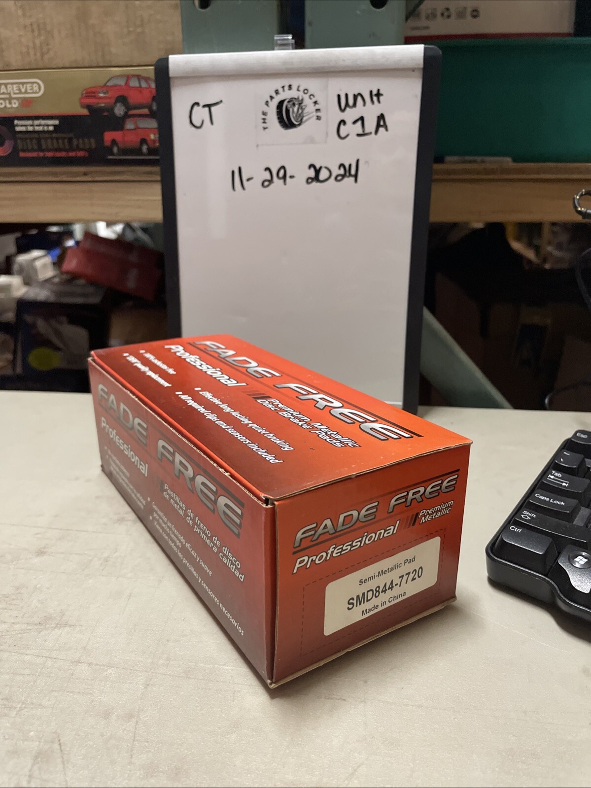 FadeFree Metallic Disc Brake Pad Set SMD844-7720