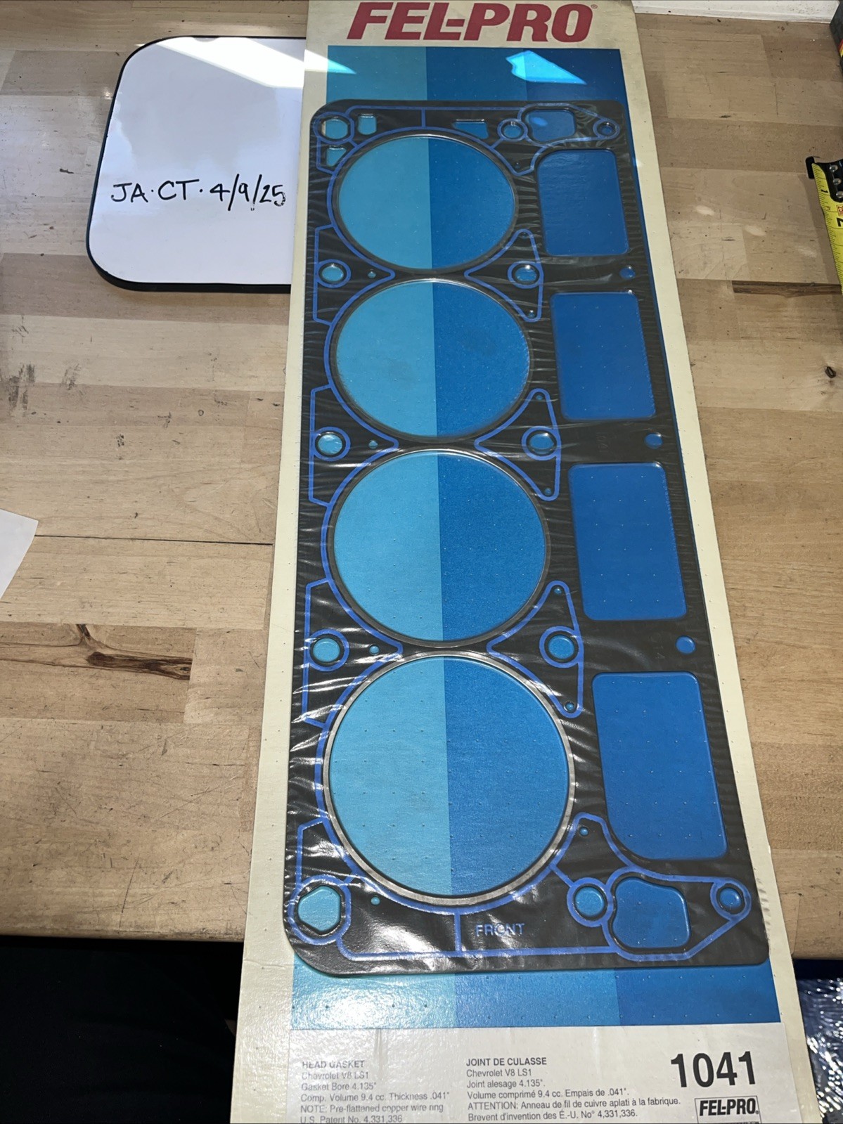 Fel-Pro 1041 Steel Wire Ring Head Gasket