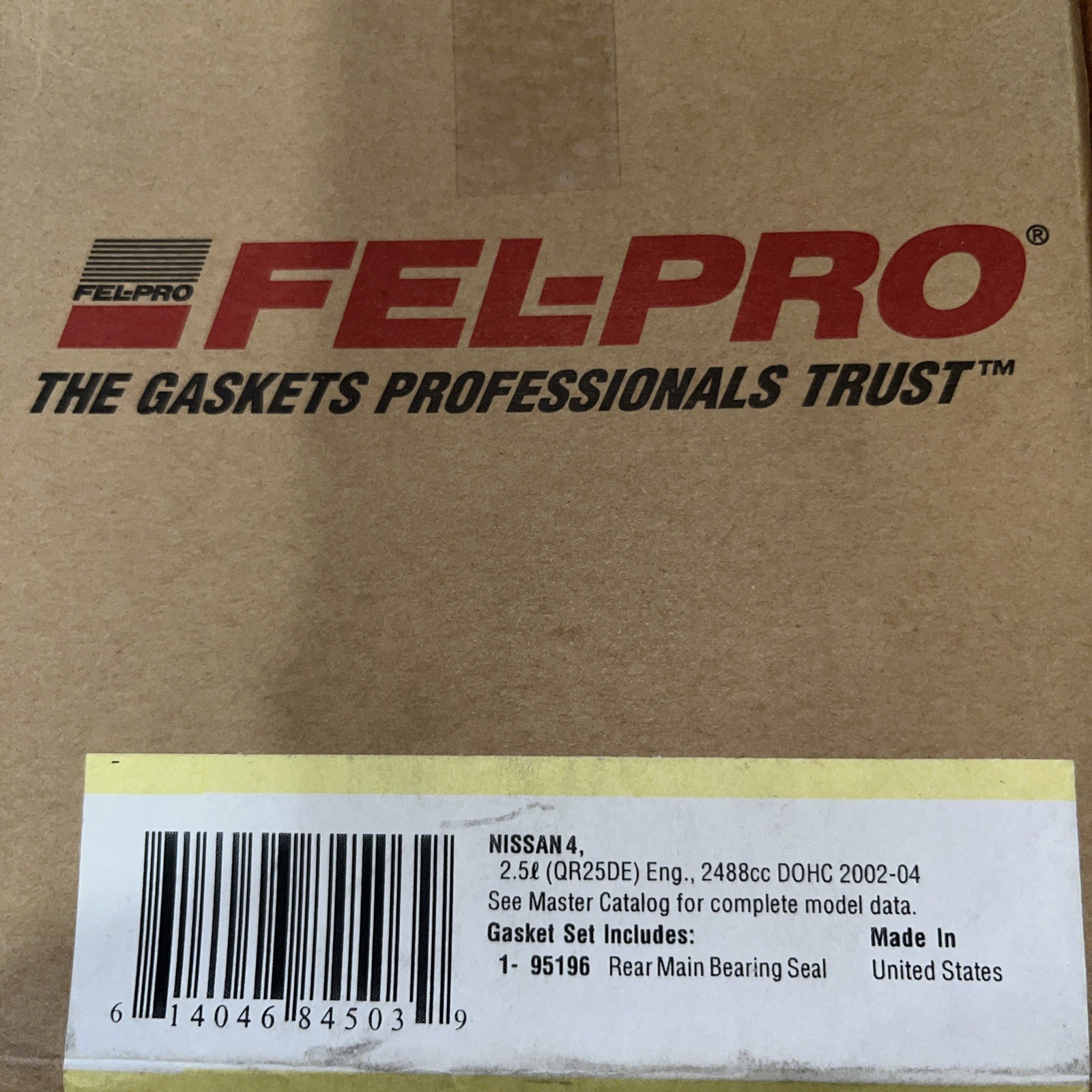 Fel Pro BS40694 Bearing Rear Main Gasket Seal Set for Sealing Component aw - Image 4