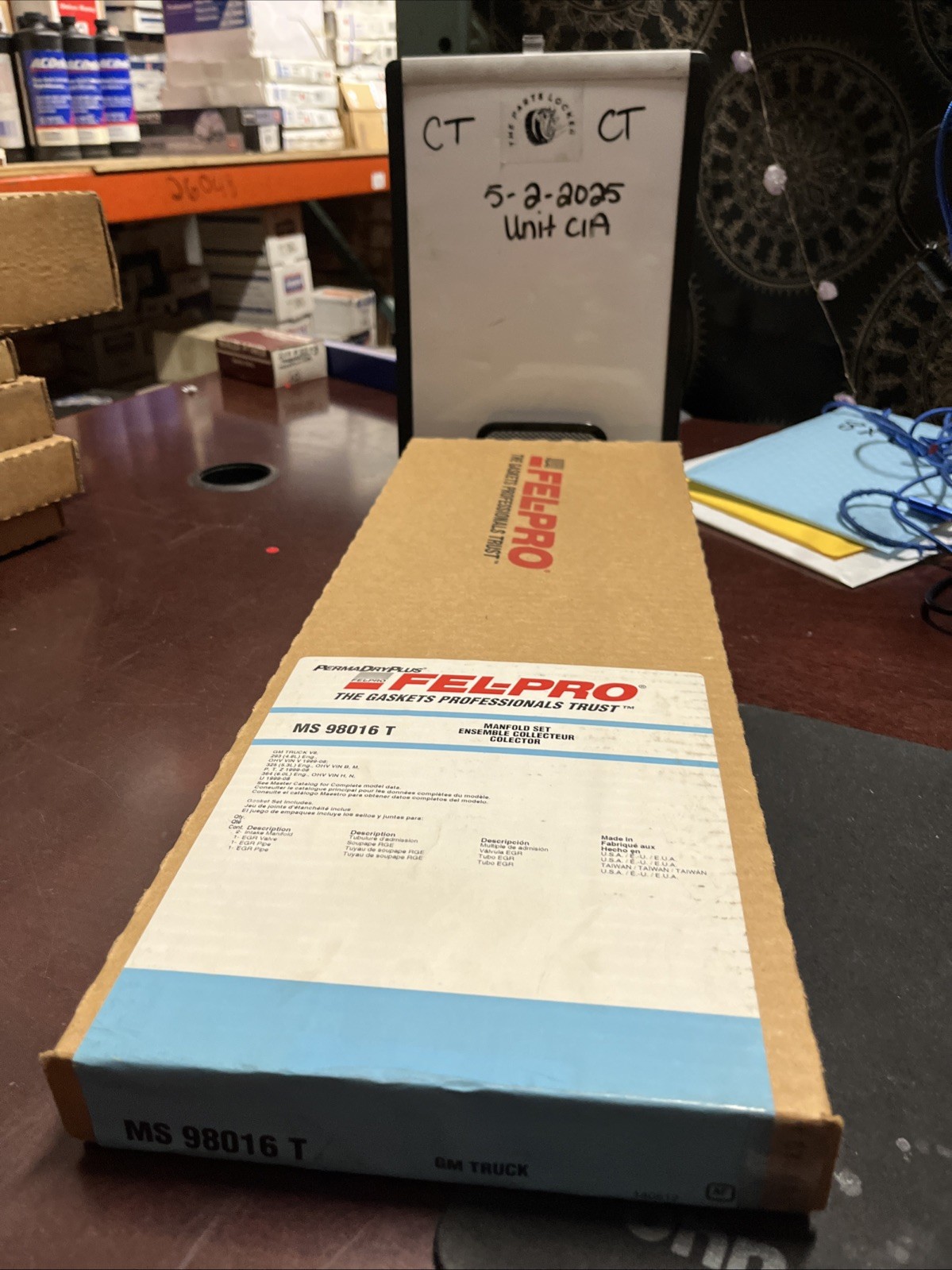 Fel-Pro Engine Intake Manifold Gasket MS 98016 T