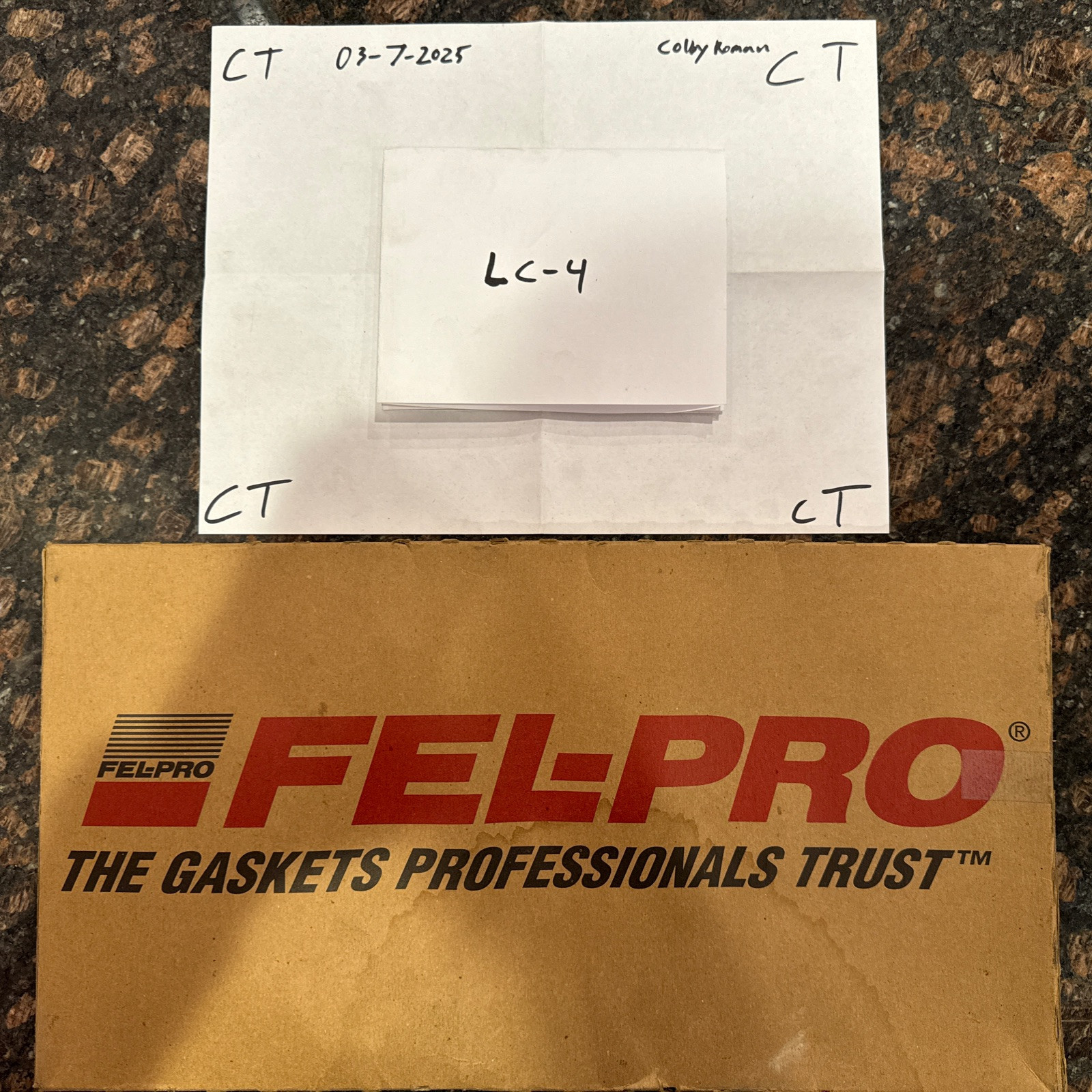 Fel-pro VS50364R Valve Cover Gasket For 1990-1996 Ford Mazda 1.8L I4