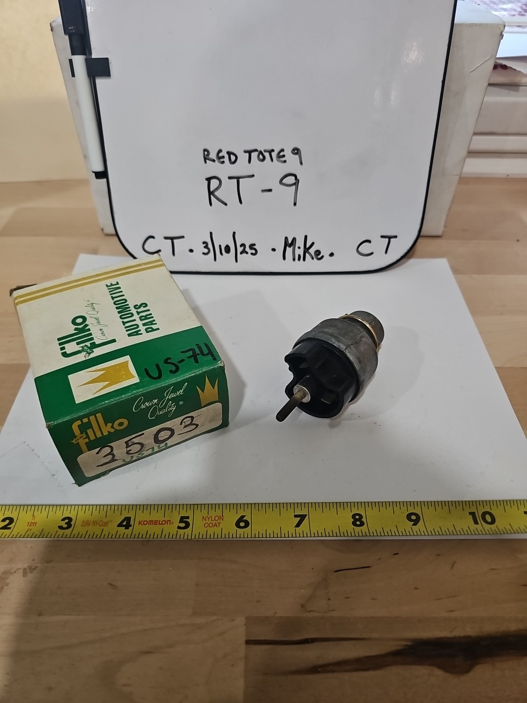 Filko (Standard US-74) - Ignition Starter Switch NOS