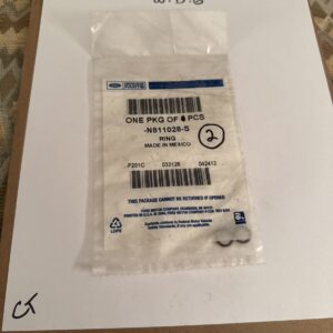 Ford Motorcraft N811028-S Rubber Ring Set of (2) 225T