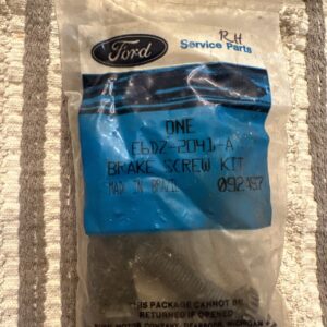 Ford OEM Brake Screw Kit E6DZ-2041-A NOS