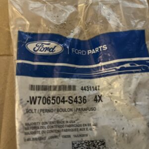 Ford Parts W706504-S436 Bolt