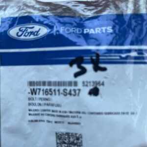 Ford W716511-S437 Bolt Lot of 3