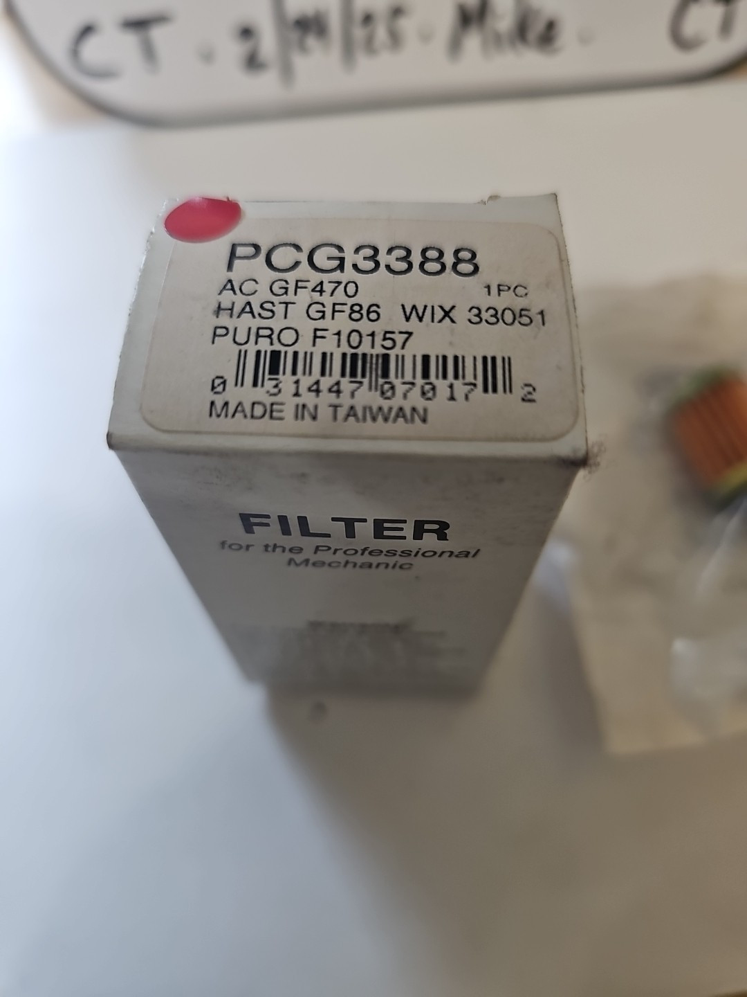 Fuel Filter PTC PCG3388 (Wix 33051, AC GF470) - Image 5