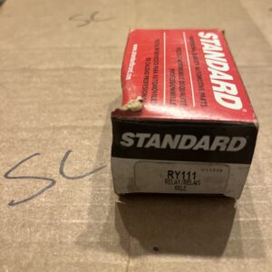 Fuel Injection Relay Genuine Standard Motor Products RY-111 NOS