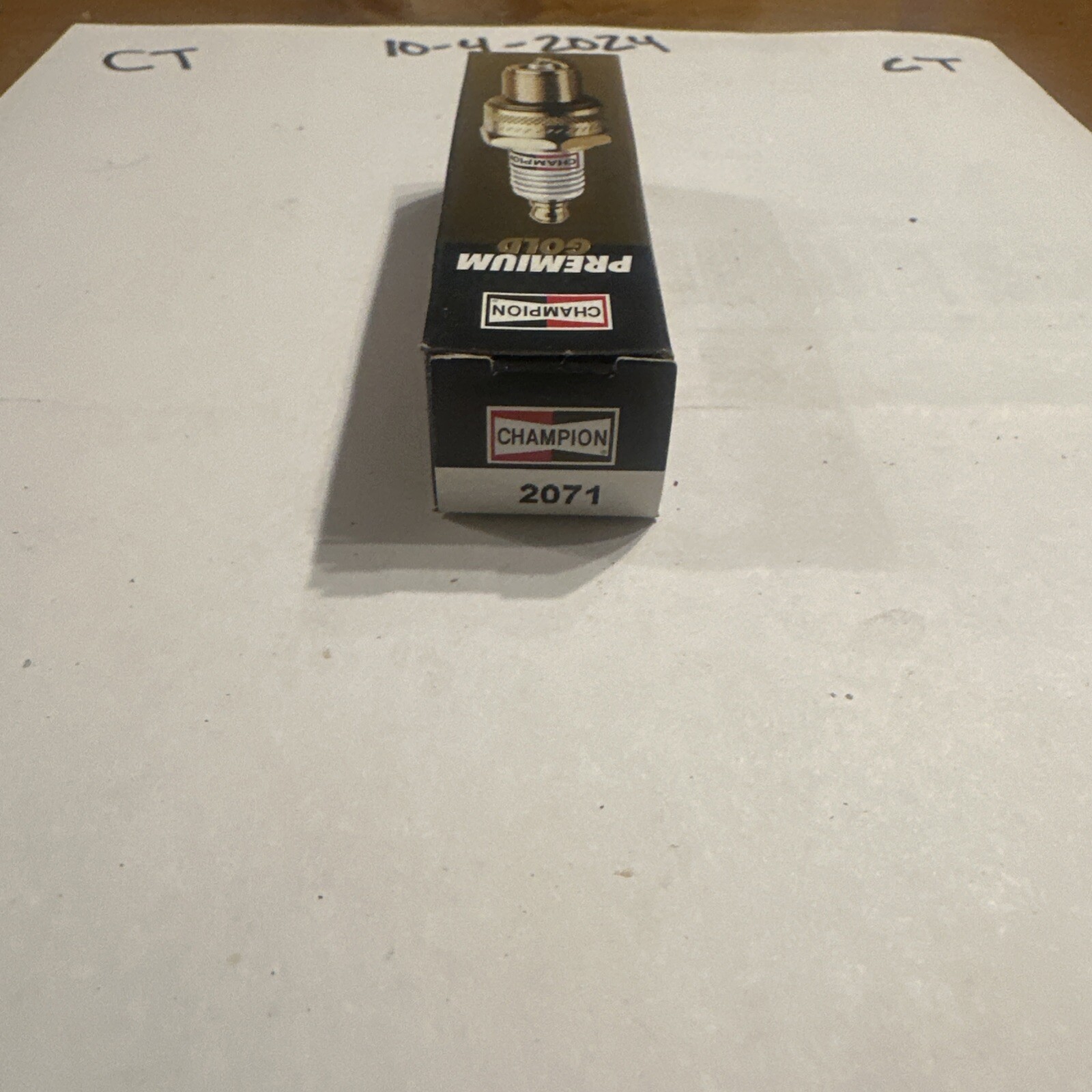 GENUINE CHAMPION SPARK PLUGS - RC12YC SPARK PLUG PREmium Gold 2071 - Image 3