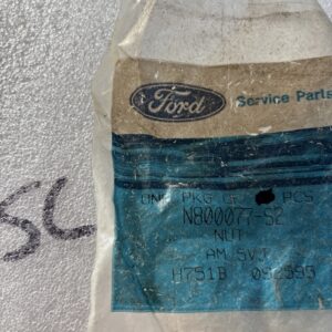 GENUINE FORD N800077-S2 NUT-M10X1.50 HEX FLNG LOCK P/T (PK OF 2)