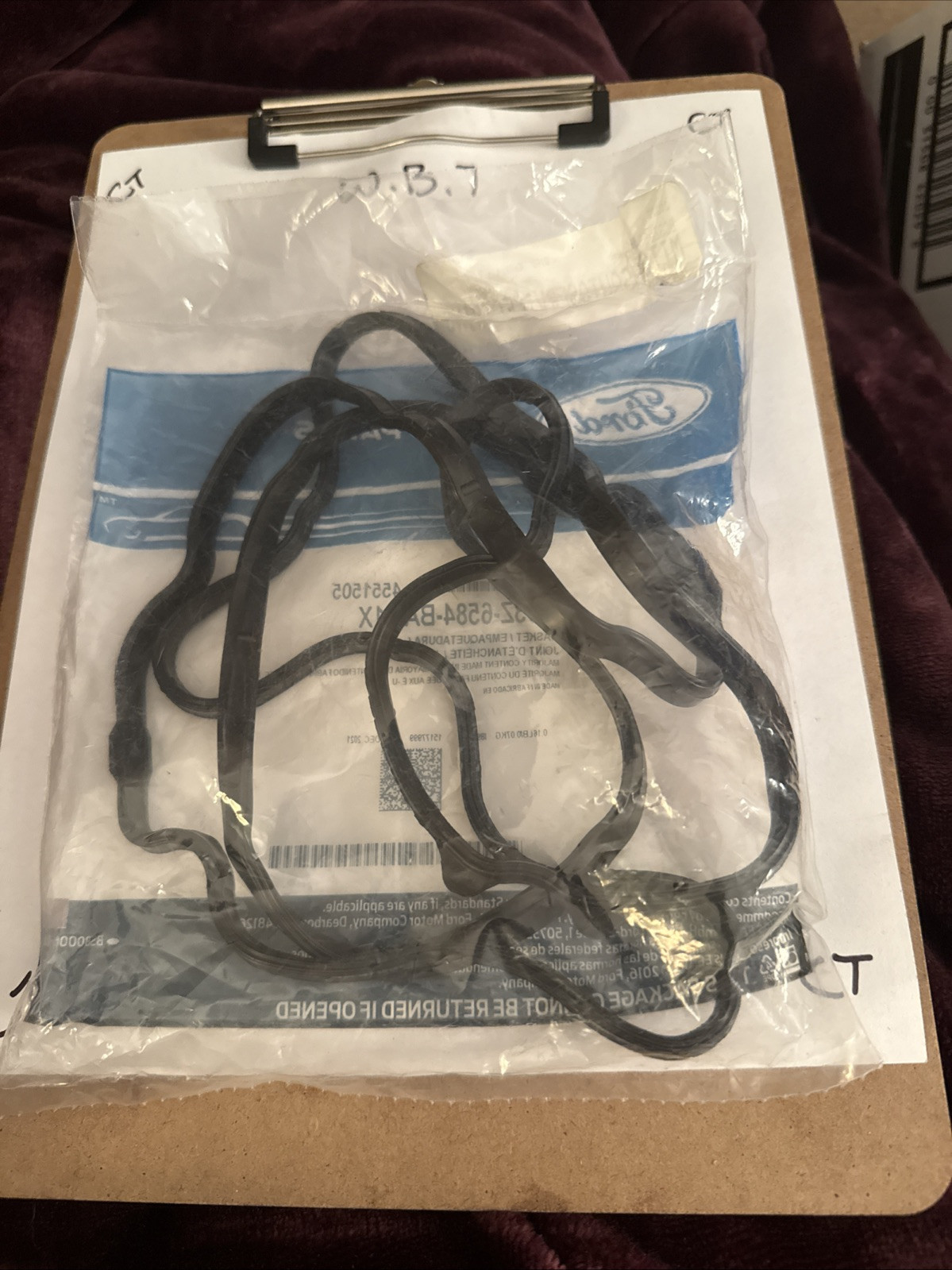 GENUINE FORD VALVE COVER GASKET 5C3Z-6584-BA NEW OEM - Image 3