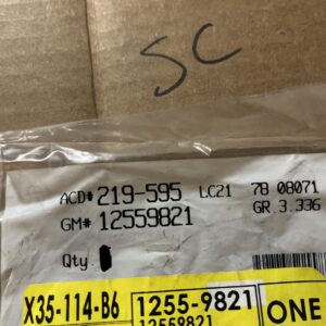 GENUINE GM ACDELCO OEM 12559821 219-595 THROTTLE BODY GASKET