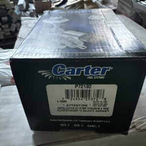 GENUINE New Carter (Made in USA) Electric Fuel Pump P72192