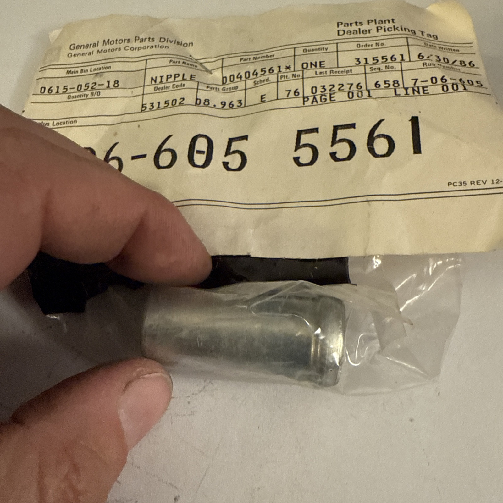 GM 404561 Fitting, Thermostat Bypass Hose 1982-1990 GM - Image 3