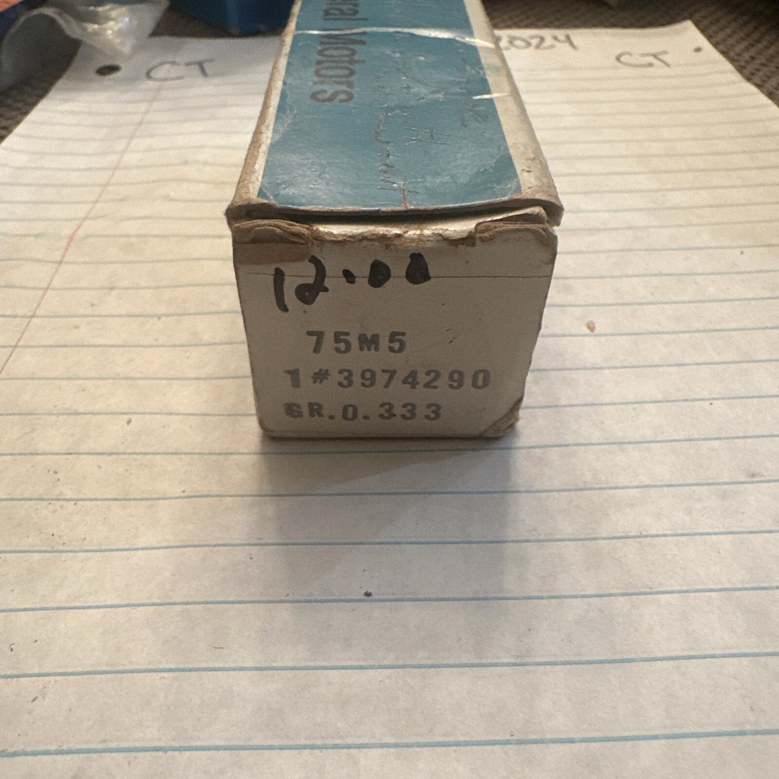 GM 55-89 Chevrolet Engine Rocker Arm with Ball and Nut #3974290 in Box NOS - Image 3