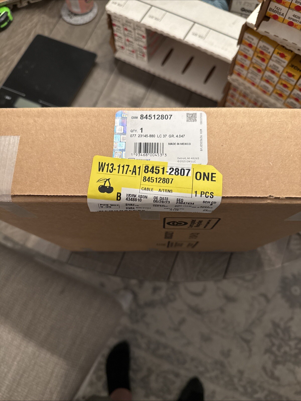 GM Genuine Parts Auto Trans Gear Shifter Cable 84512807 Express Savana 2010-2020