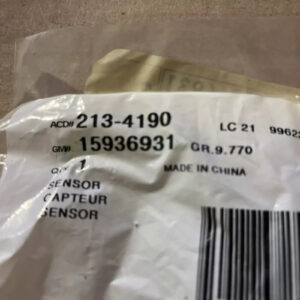 GM Outside Ambient Air Temperature Sensor 15936931