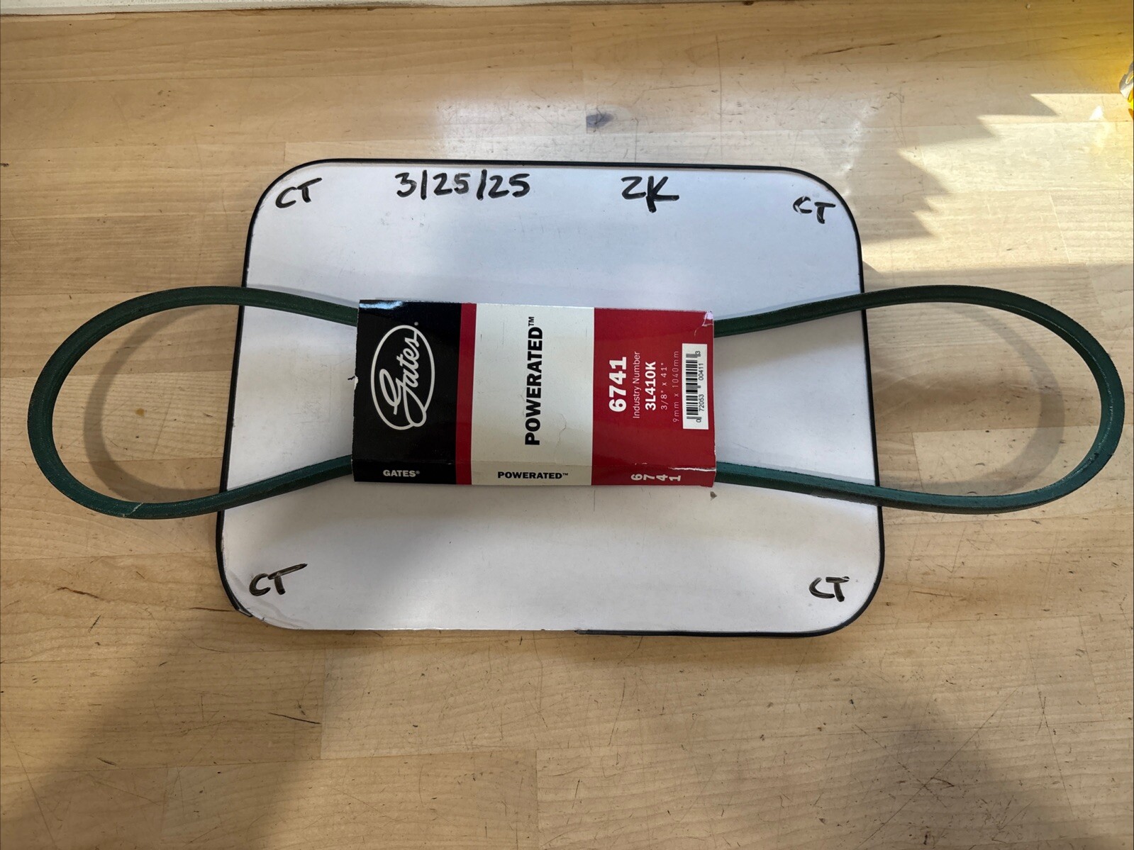 Gates 6741 PoweRated FHP Medium Horse-Power V-Belt